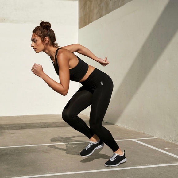 EUC [Free People ✵ Movement] Good Karma Tight + Gray Black Legging | XS・Small - Picture 1 of 14